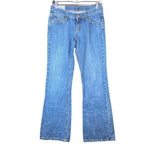 John B Stetson Co Womens Jeans Blue Denim Classic Bootcut 100% Cotton Stretch 2